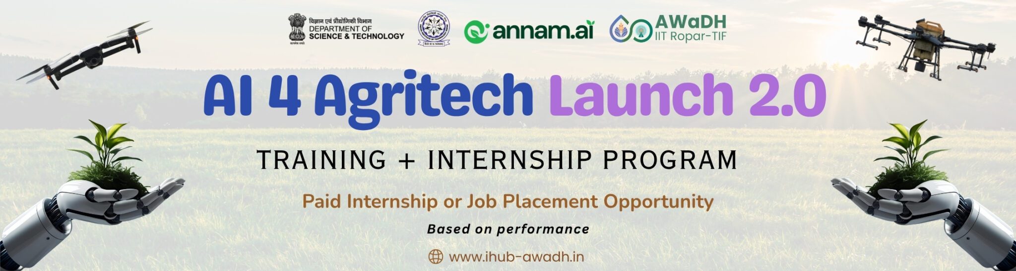 AI 4 AGRITECH | IIT ROPAR - IIT Ropar TIF (AWaDH)